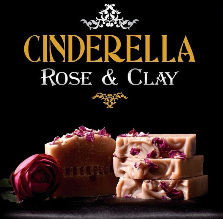 صابون خاکرس و گلسرخ سیندرلا 100 گرم