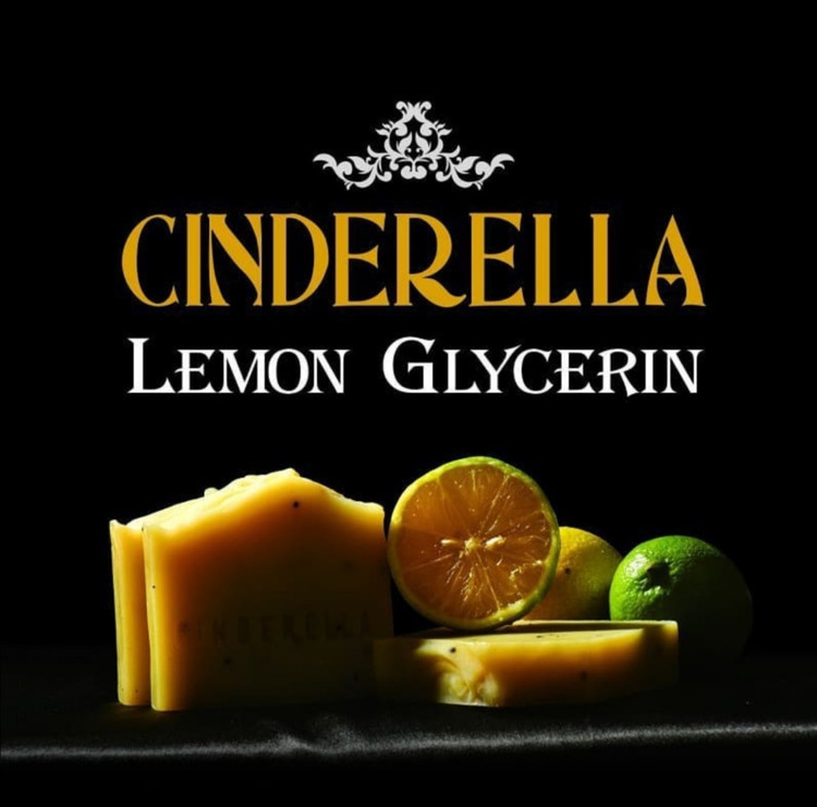 صابون لیمو گلیسیرین سیندرلا100گرم