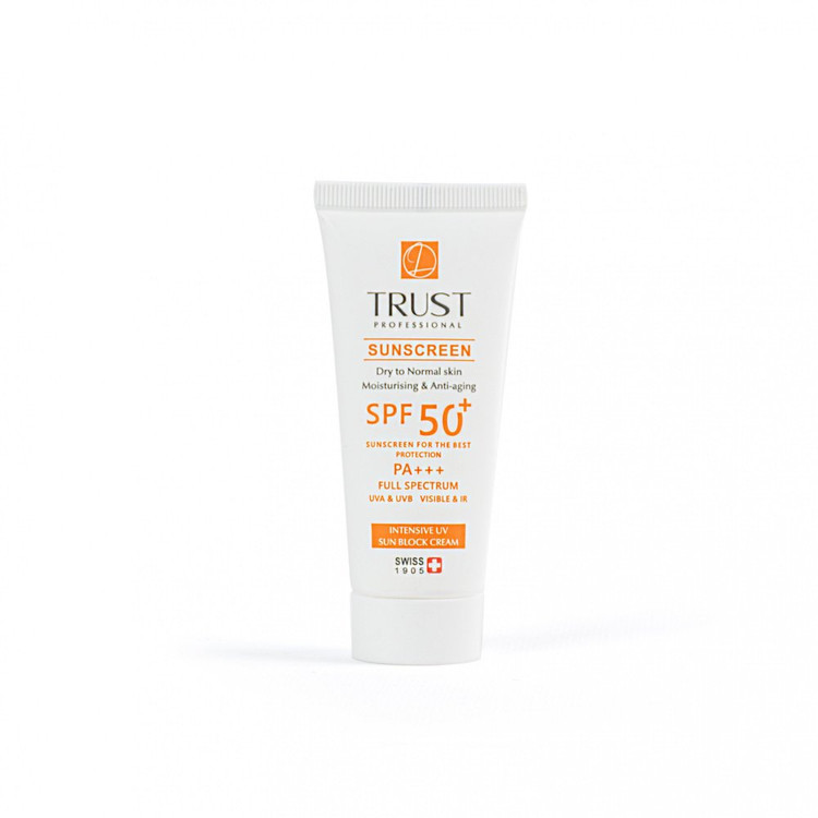 کرم ضد آفتاب ضد پیری تراست پوست خشک تا نرمال 40gr