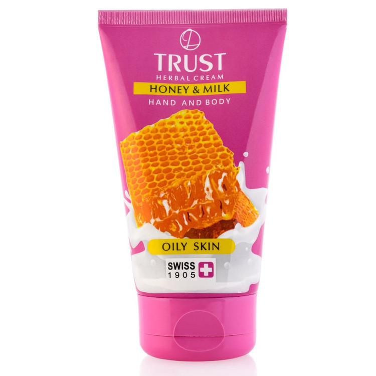 کرم دست و بدن پروتئین شیر و عسل تراست 150 میل