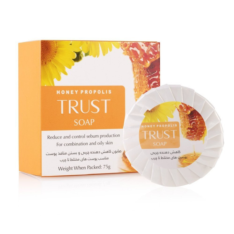 صابون بره موم عسل تراست 75گرم