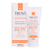 کرم ضد آفتاب بیرنگ پوست مختلط تا چرب تراست