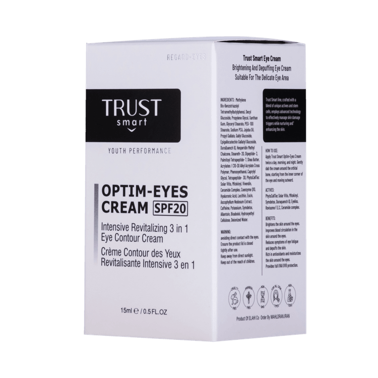 کرم دور چشم ضد پف و تیرگی تراست15ml