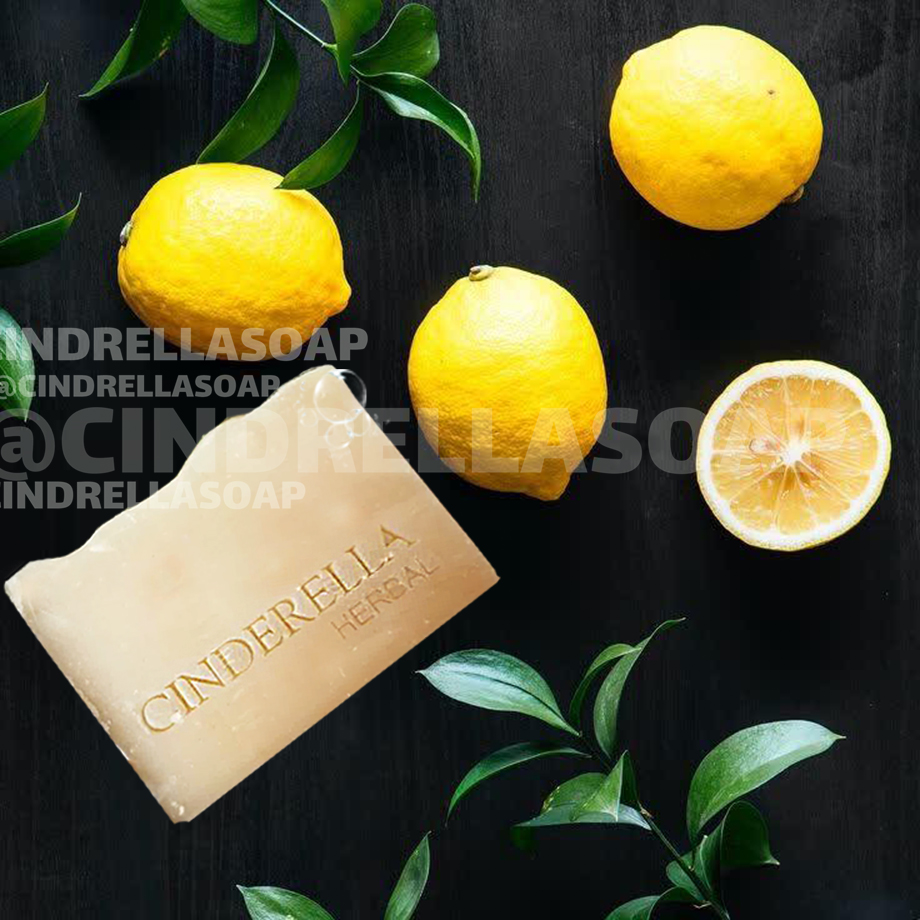 Cinderella Lemon glycerin soap100gr