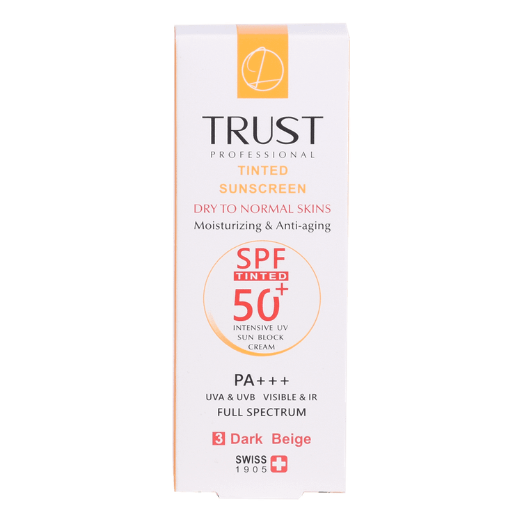 کرم ضد آفتاب رنگی و ضد پیری تراست40میل