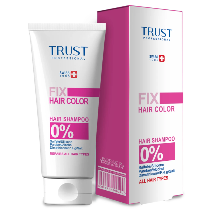 شامپو تثبیت رنگ تراست